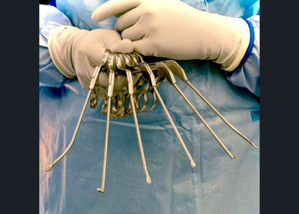 Arthroscopic meniscal biters for surgery